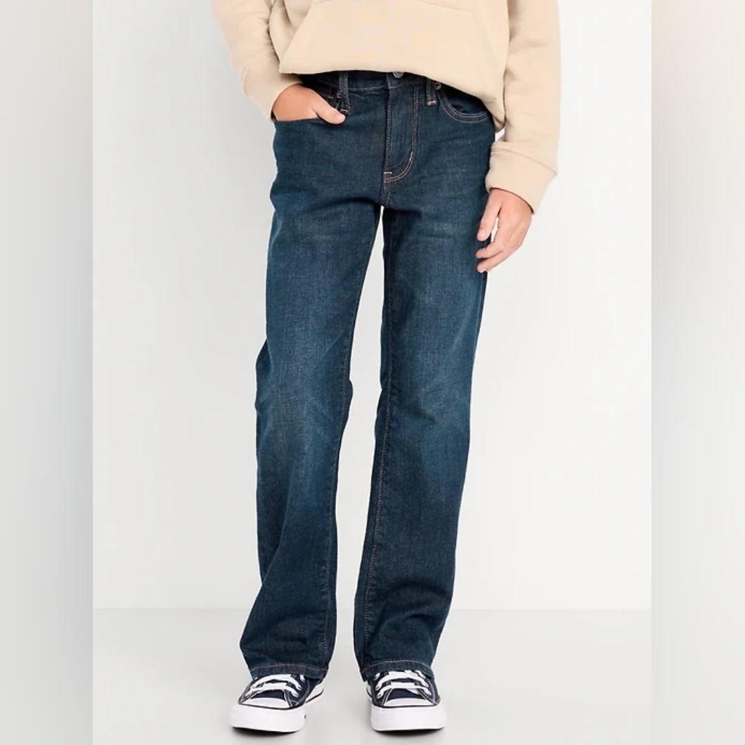 2/$20nwt Old Navy Built-In Flex Boot-Cut Jeans For Boys